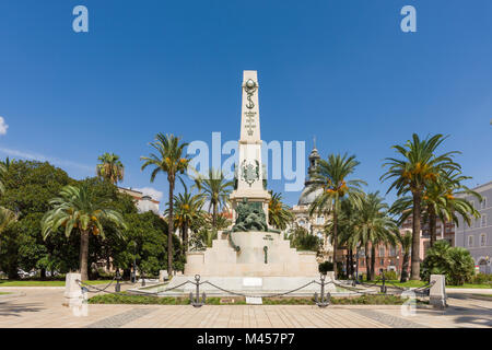 Plaza Héroes de Cavite, Region of Murcia, Cartagena, Spain Stock Photo