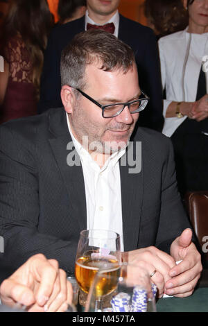 Celebrities at the AHOI 2018 New Years Event at the Hotel Hyperion  Featuring: Elton Where: Hamburg, Germany When: 13 Jan 2018 Credit: Becher/WENN.com Stock Photo