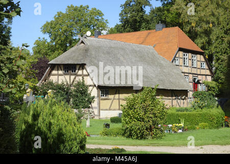 Kessin near Rostock, mecklenburg-vorpommern,german Stock Photo