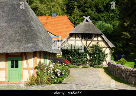 Kessin near Rostock, mecklenburg-vorpommern,german Stock Photo