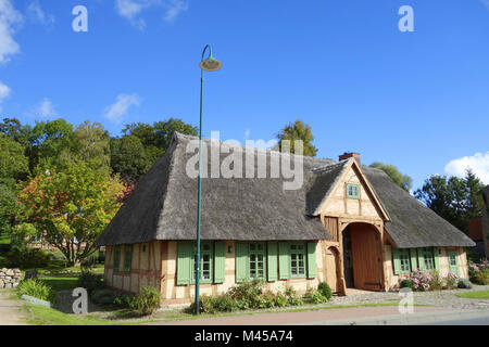 Kessin near Rostock, mecklenburg-vorpommern,german Stock Photo