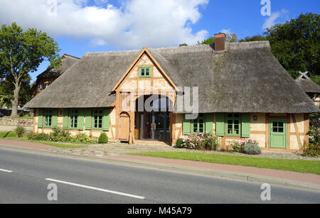 Kessin near Rostock, mecklenburg-vorpommern,german Stock Photo