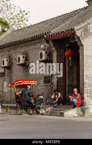 Street Life, Beijing, China Stock Photo