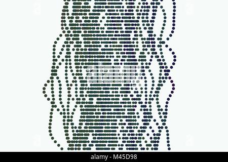 Vector graphic. Colored abstract overlapping circles, bubbles, sphere or ellipses shape pattern. Good for web page, wallpaper, graphic design, catalog Stock Vector