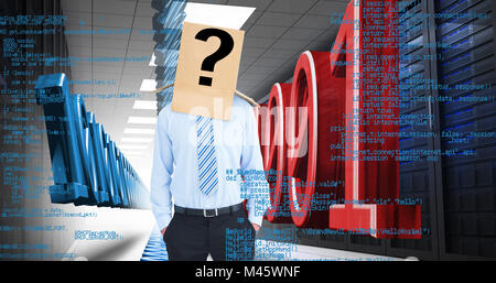 Composite image of anonymous businessman Stock Photo