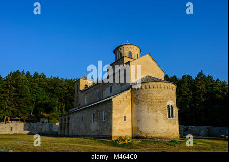 Sopocani monastery, Serbia Stock Photo