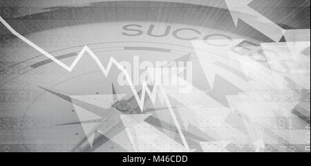 Composite image of stocks and shares Stock Photo