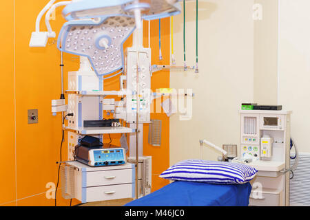 Surgery room of a hospital in Thailand. Stock Photo