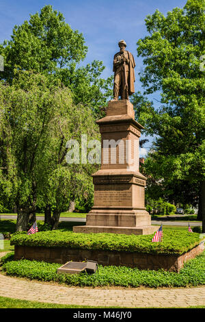 Civil War Monument   Granby, Connecticut, USA Stock Photo