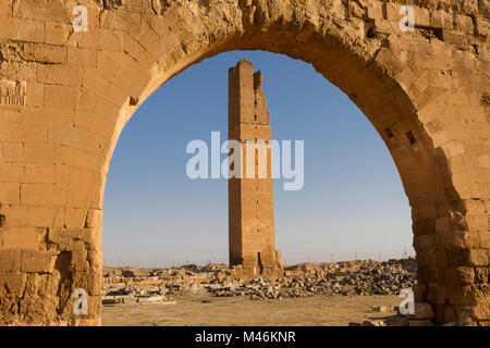 Ruins of the ancient city of Harran, Sanliurfa, Turkey Stock Photo