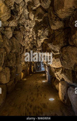 Nuraghe di Santu Antine, Sassari, Torralba, Sardinia, Italy Stock Photo