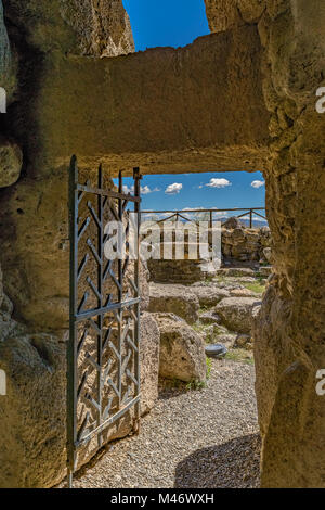 Nuraghe di Santu Antine, Sassari, Torralba, Sardinia, Italy Stock Photo