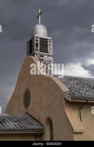 San Ysidro Catholic Church in San Ysidro, New Mexico Stock Photo