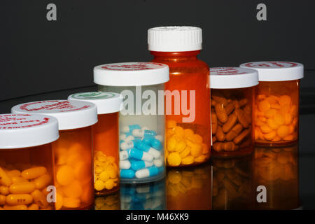 Pill medication Stock Photo