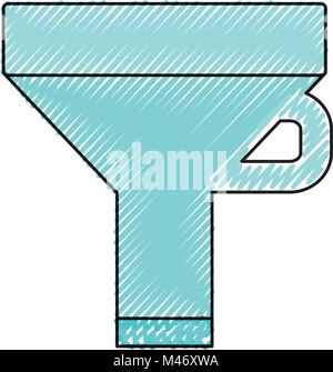 funnel vector illustration Stock Vector