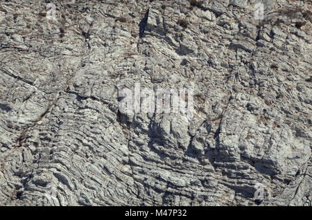 Vertical cliff wall Stock Photo