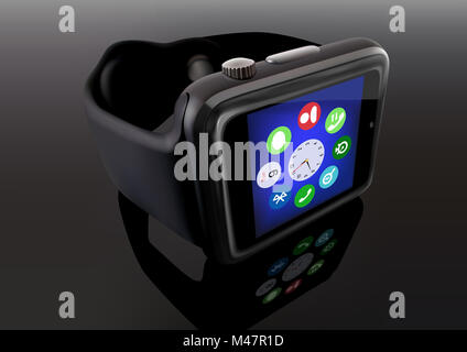 Smart Watch Stock Photo