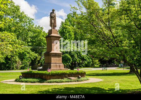 Civil War Monument   Granby, Connecticut, USA Stock Photo