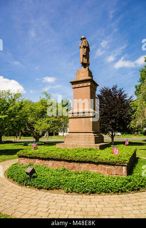 Civil War Monument   Granby, Connecticut, USA Stock Photo