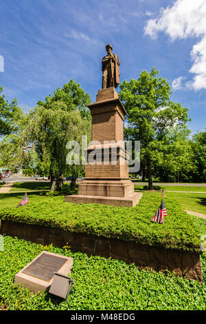 Civil War Monument   Granby, Connecticut, USA Stock Photo