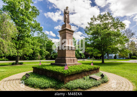 Civil War Monument   Granby, Connecticut, USA Stock Photo