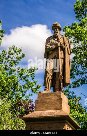 Civil War Monument   Granby, Connecticut, USA Stock Photo