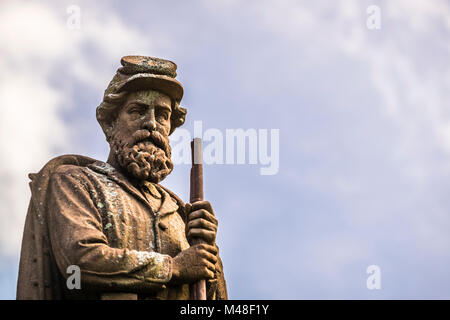 Civil War Monument   Granby, Connecticut, USA Stock Photo