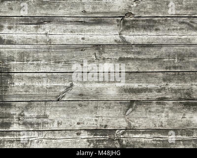gray weathered wooden boards texture background Stock Photo