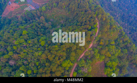 Mon Jam is a landmark on the high mountain in Chiang Mia province. At ...