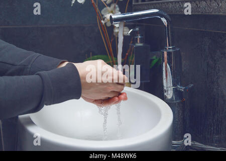 Hygiene. Cleaning Hands. Washing hands