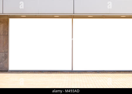 Download Shop window display, Empty storefront with light, showcase mock up 3D rendering Stock Photo - Alamy