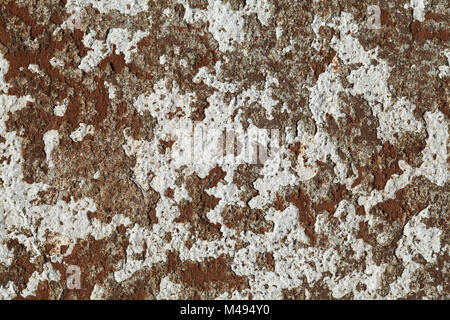 Old wall with shabby paint Stock Photo