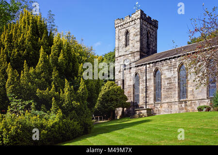 UK,South Yorkshire,Sheffield,Ecclesall Rd South,All Saints Church Stock Photo