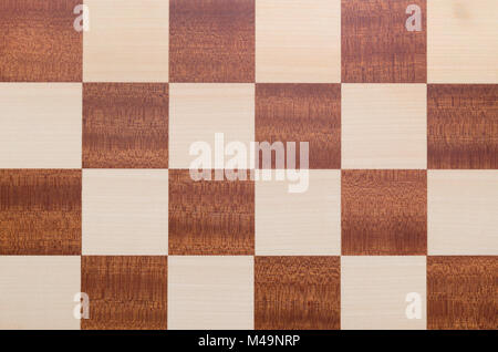 Chessboard texture top view. Checkered wooden background. chess board texture background game conflict choice intelligence concept Stock Photo