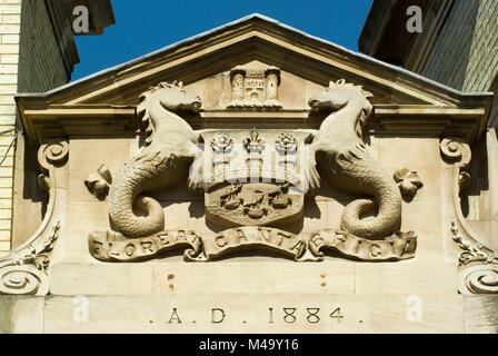 The Old Free Library Wheeler Street, Cambridge Stock Photo