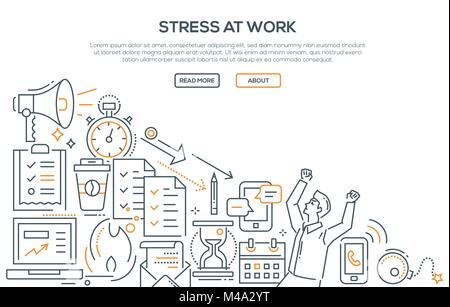 Stress management vector infographic template. Active lifestyle. Poster ...