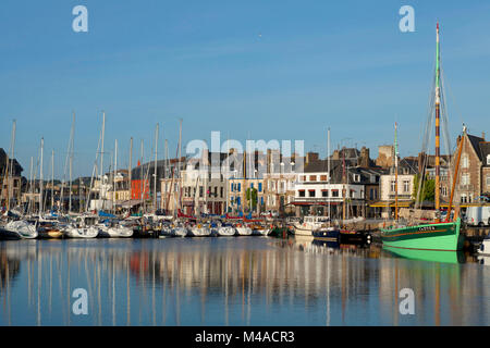Paimpol (Brittany, north-western France): the fishing port. (Not available for postcard production) Stock Photo