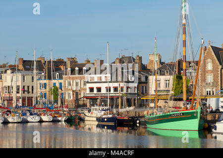 Paimpol (Brittany, north-western France): the fishing port. (Not available for postcard production) Stock Photo
