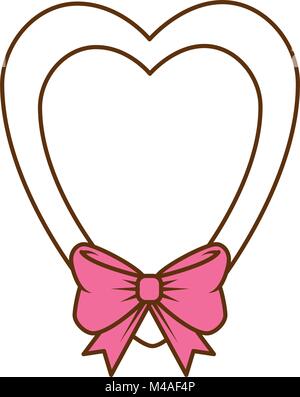 hearts love sticker art with bowntie Stock Vector Image & Art - Alamy