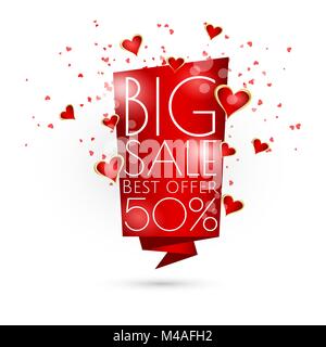 Sale banner template design. Vector illustration Stock Vector Image ...