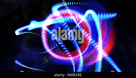 Computer generated image of mystic lights and shapes Stock Photo