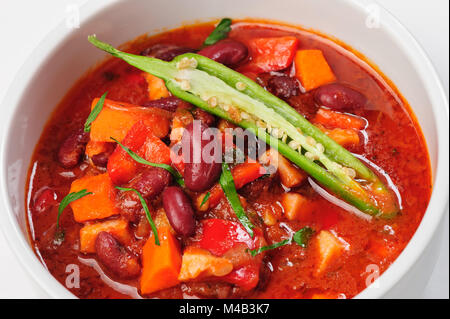 Vegatable stew or thick soup Stock Photo