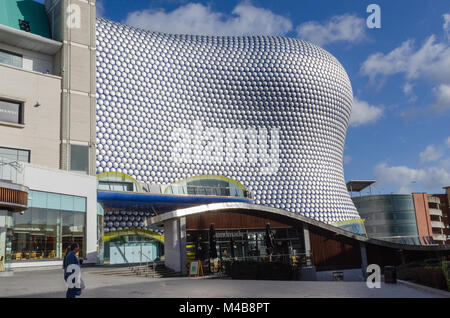Bullring Shopping Centre and iconic Selfridges building in Birmingham, UK Stock Photo