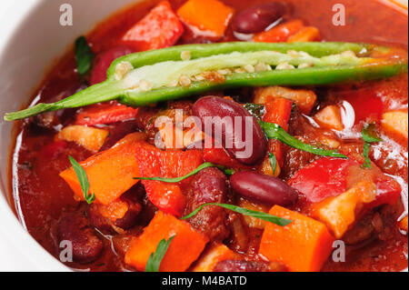 Vegatable stew or thick soup Stock Photo