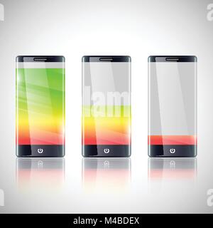Phone Charging, vector Stock Vector