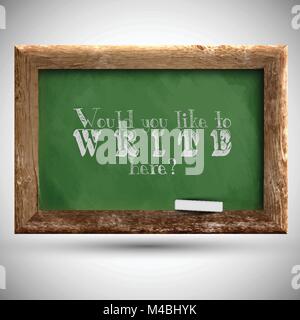 Blackboard, vector Stock Vector