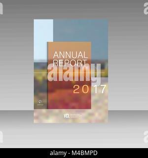 Cover design for Annual Report, Catalog or Magazine, Book or Brochure, Booklet or flyer. Creative vector concept Stock Vector
