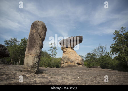 THAILAND ISAN UDON THANI PHU PHRA BAT NARIONAL PARK Stock Photo