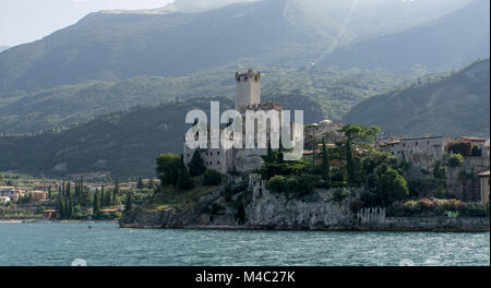 Malcesine Lake Garda Italy Stock Photo