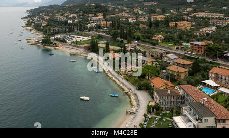 Malcesine Lake Garda Italy Stock Photo